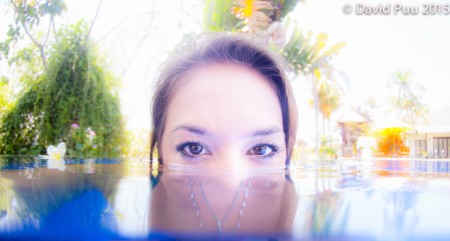 Adina Butar jumped in the pool to for a quick shoot with David and I before leaving for her next show on her Indonesia tour. We channeled her inner mermaid!