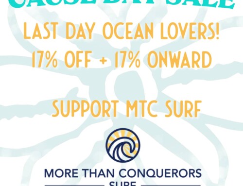 YAY, TODAY! ☀️ 17% OFF IN-STORE + 17% DONATED ONWARD!